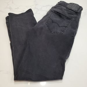 American eagle next level flex black jeans size 29x30
